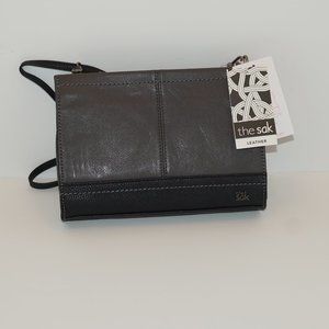 The Sak Women's Iris Leather Crossbody Clutch